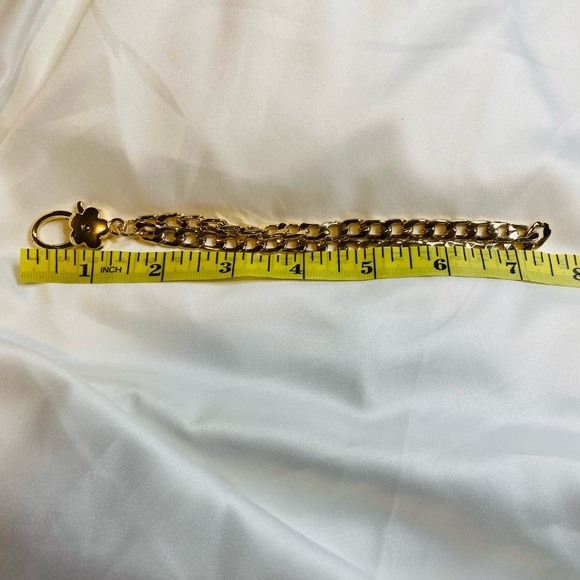 Gold Metal Chain Wristlet Strap - Picture 3 of 3